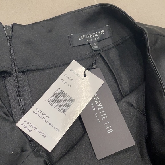Lafayette 148NY black pencil midi/maxi skirt 40" - Picture 3 of 16